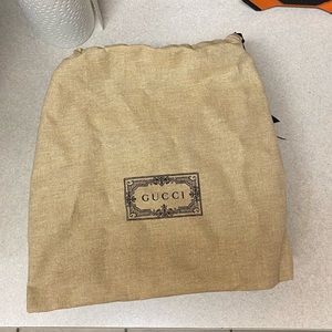 Gucci Magnetic Gift Box and Gucci Pouch